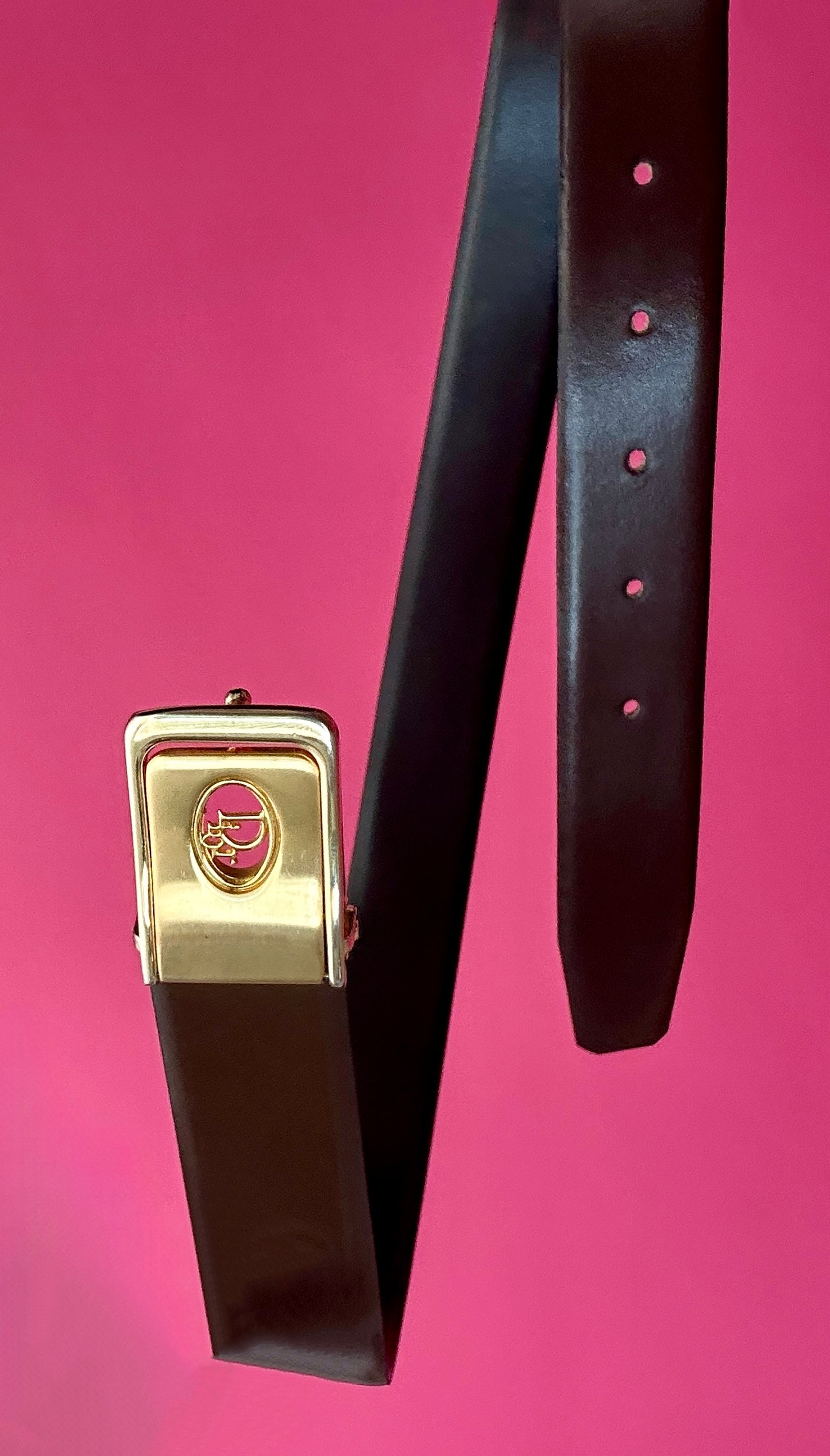 Dior Brown Belt (S/M)
