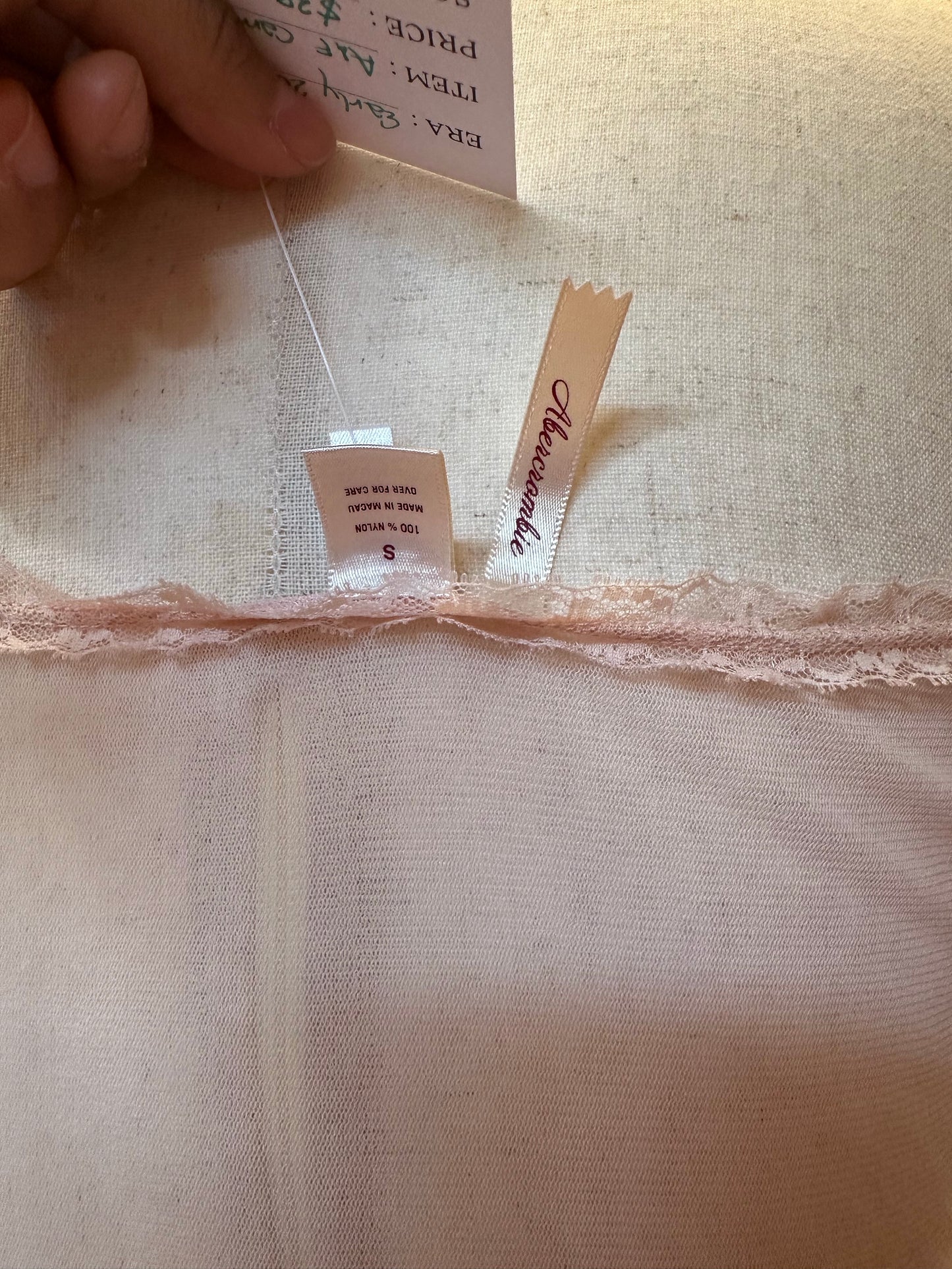 Y2K Abercrombie Mesh Cami (S)