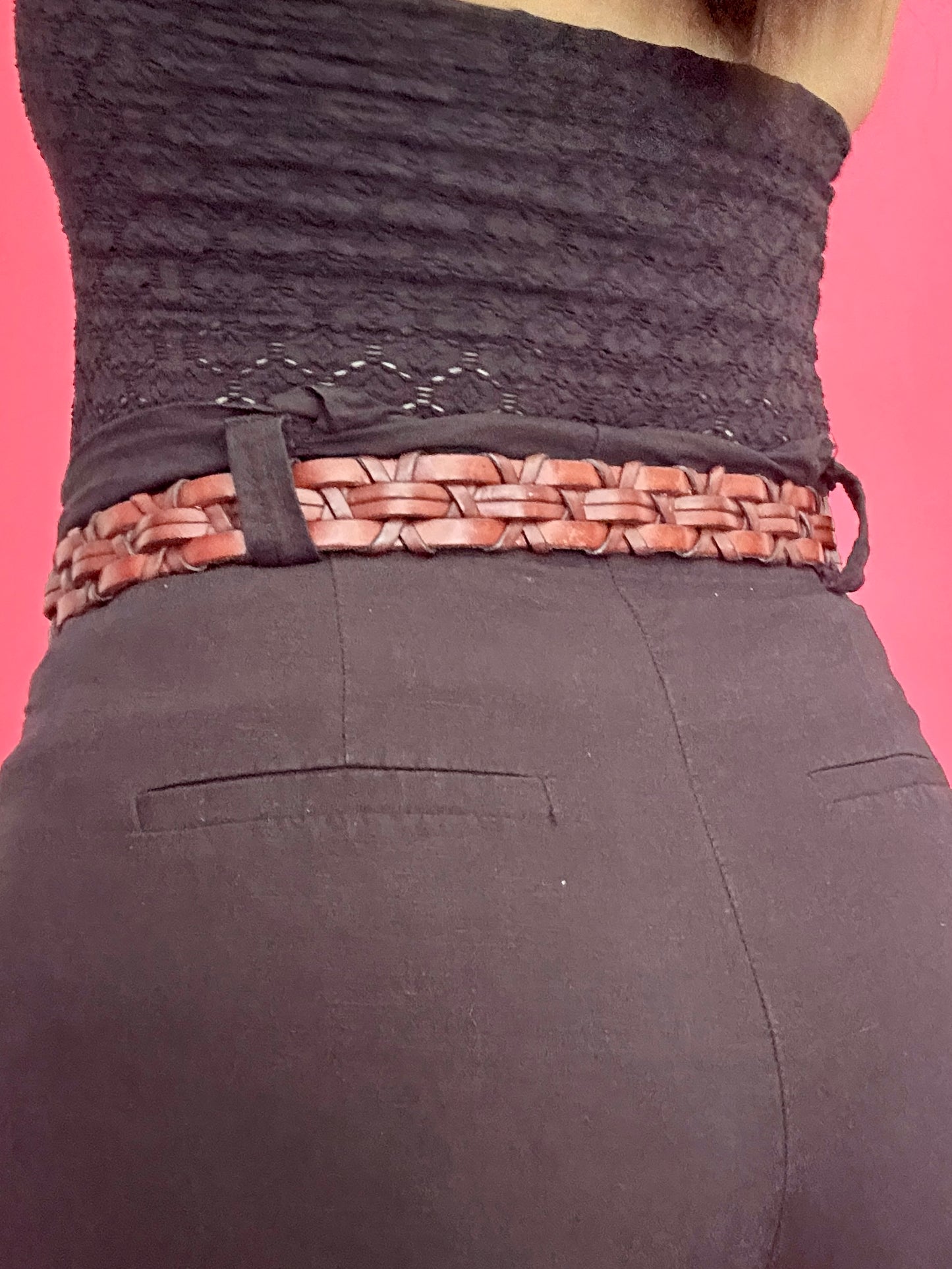 Y2K Weaved Belt (M)