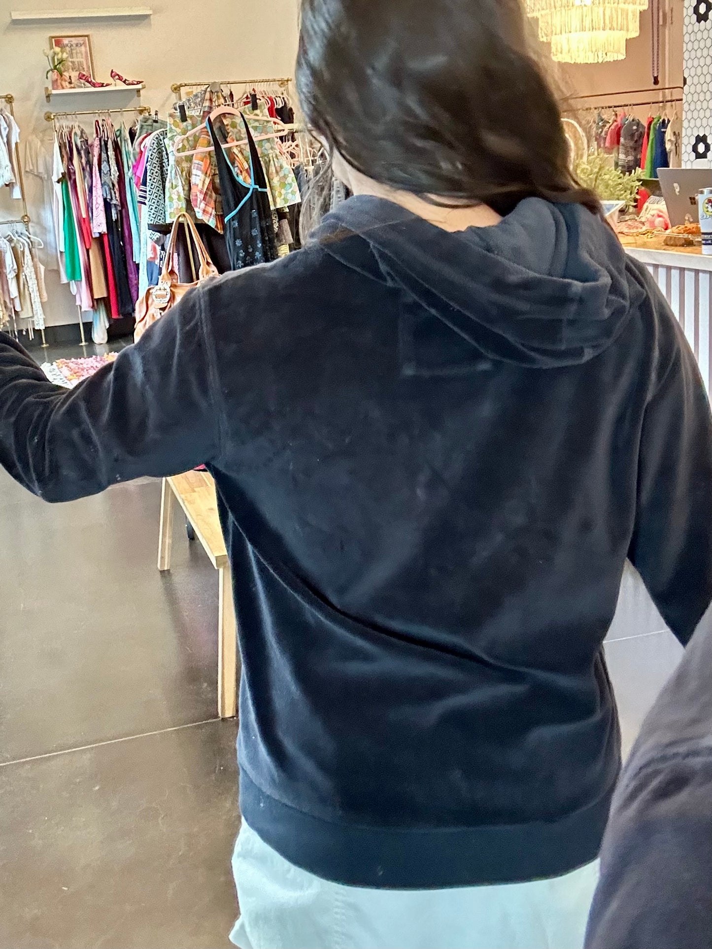 Aero Black Velour Jacket (XL)
