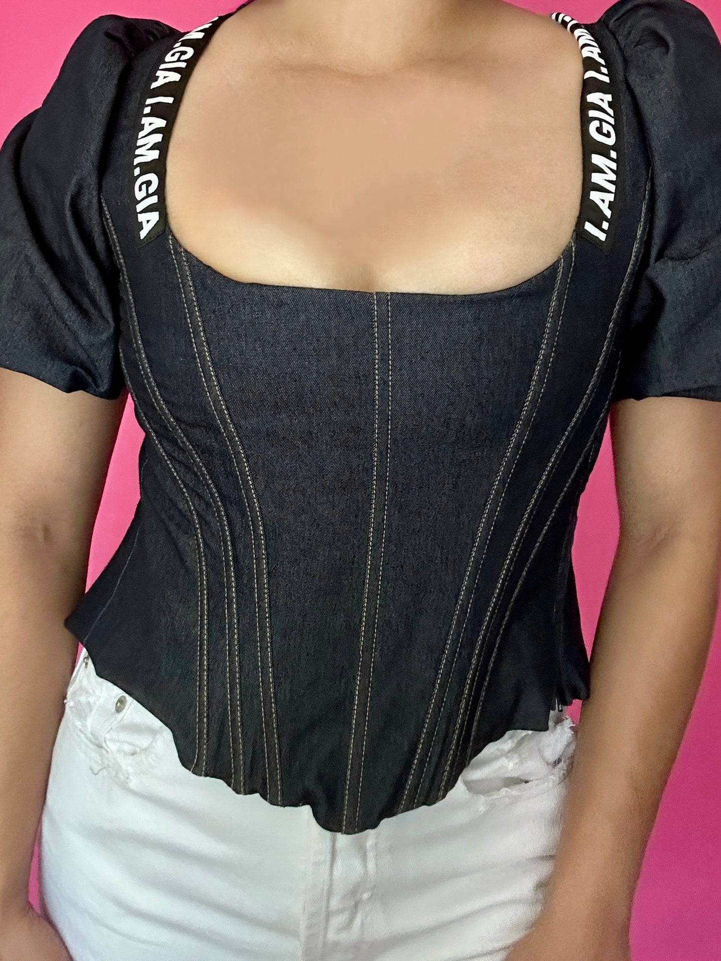 I.AM.GIA. Corset Denim (XS)