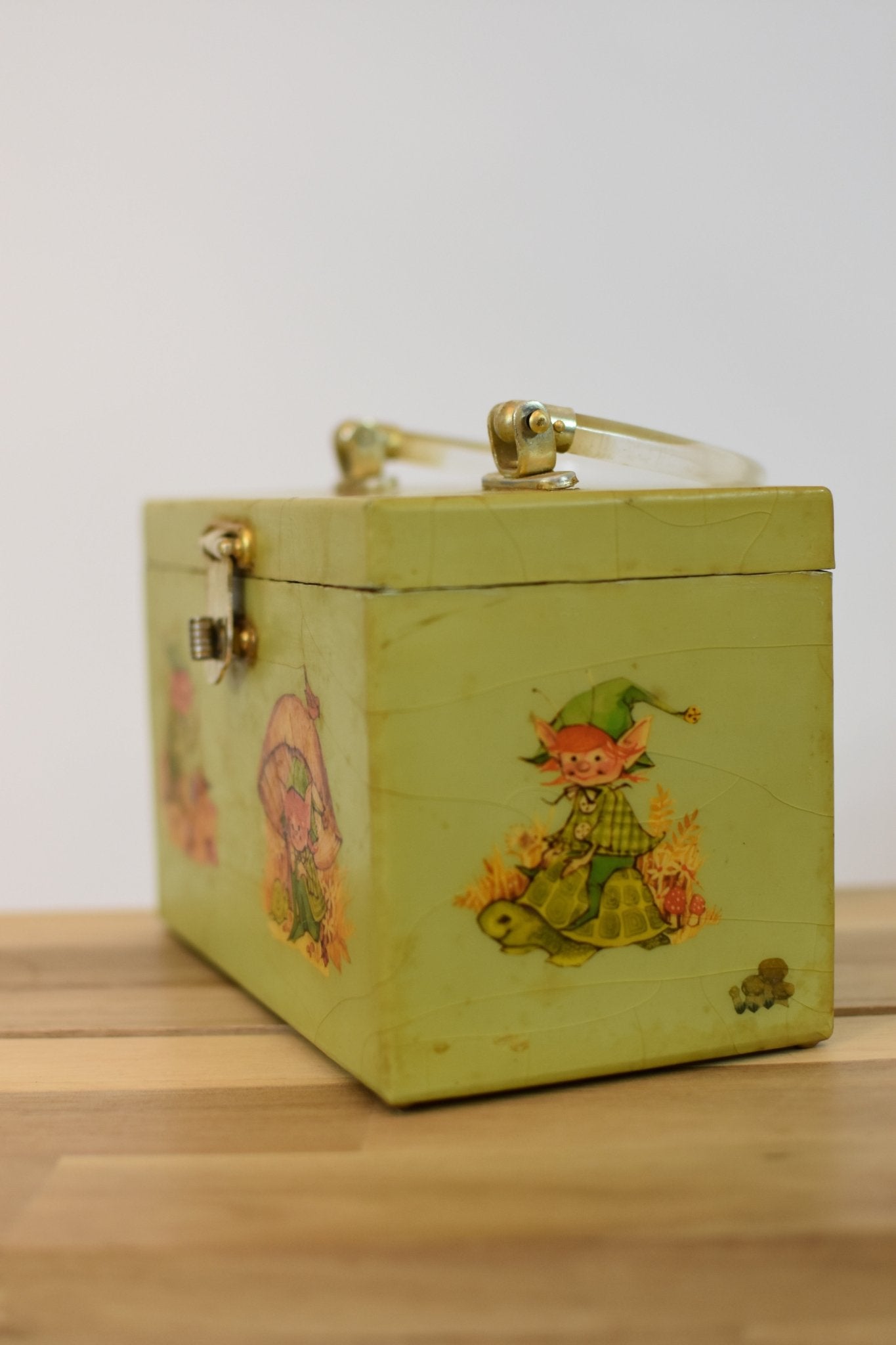 1960s Elves Wooden Box - Esita The Label