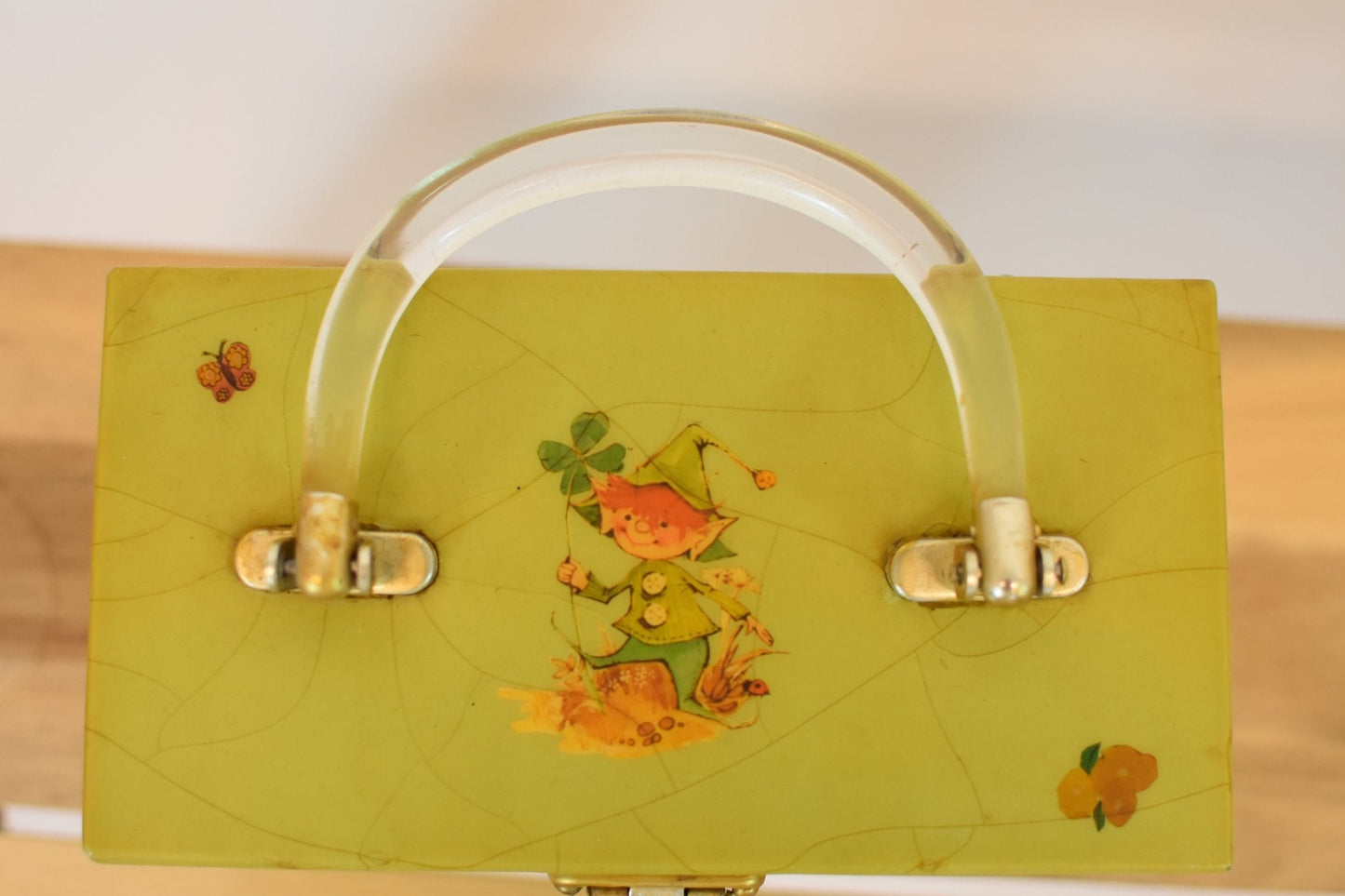 1960s Elves Wooden Box - Esita The Label