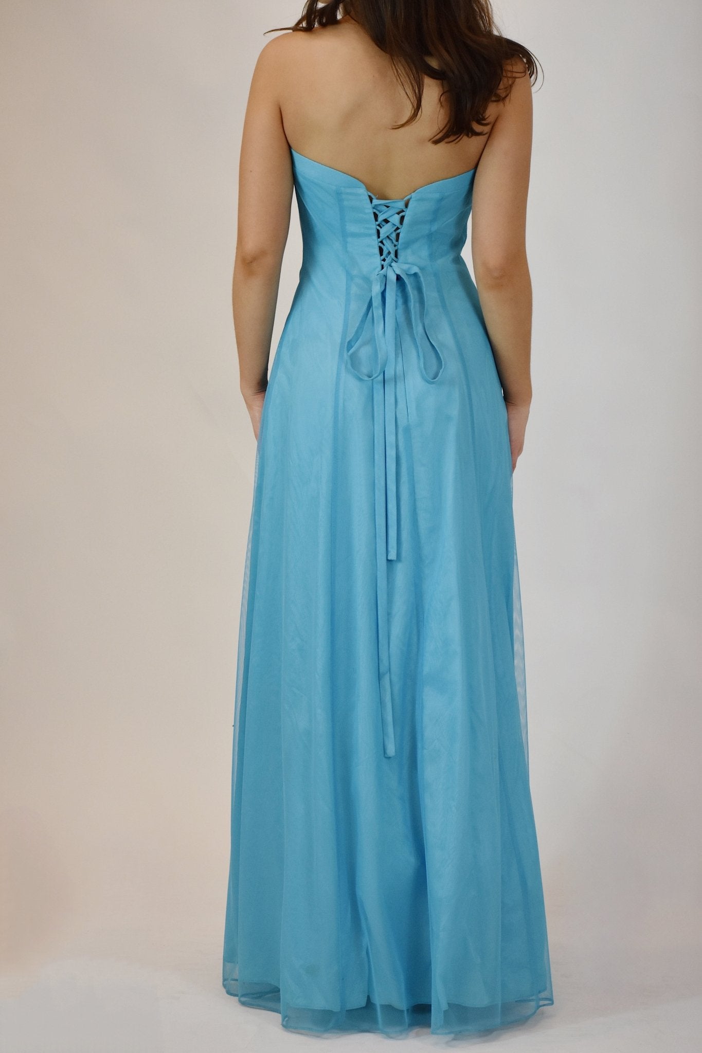 90s Blue Gown (5) - Esita The Label