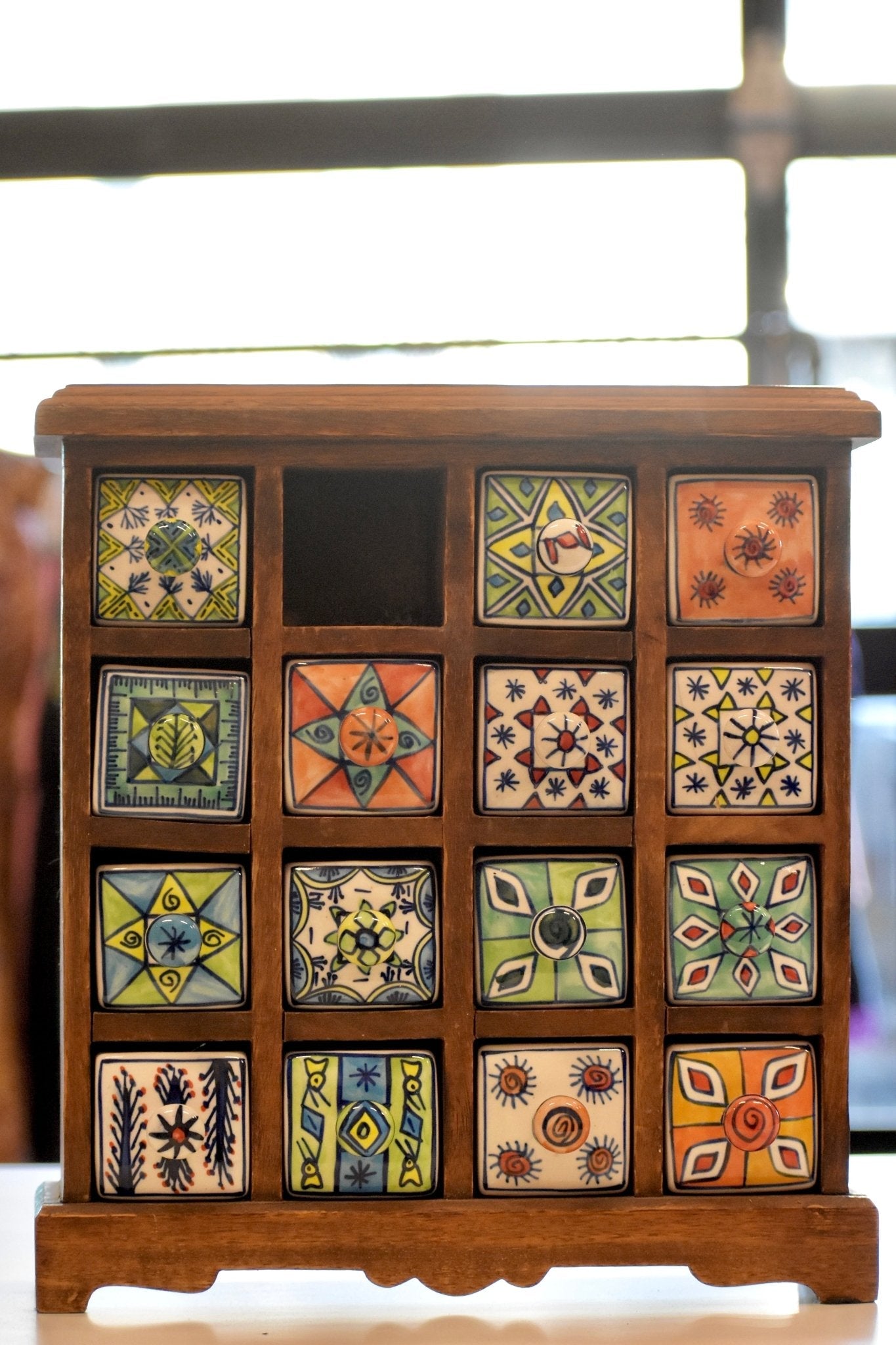 Wooden Apothecary Cabinet - Esita The Label