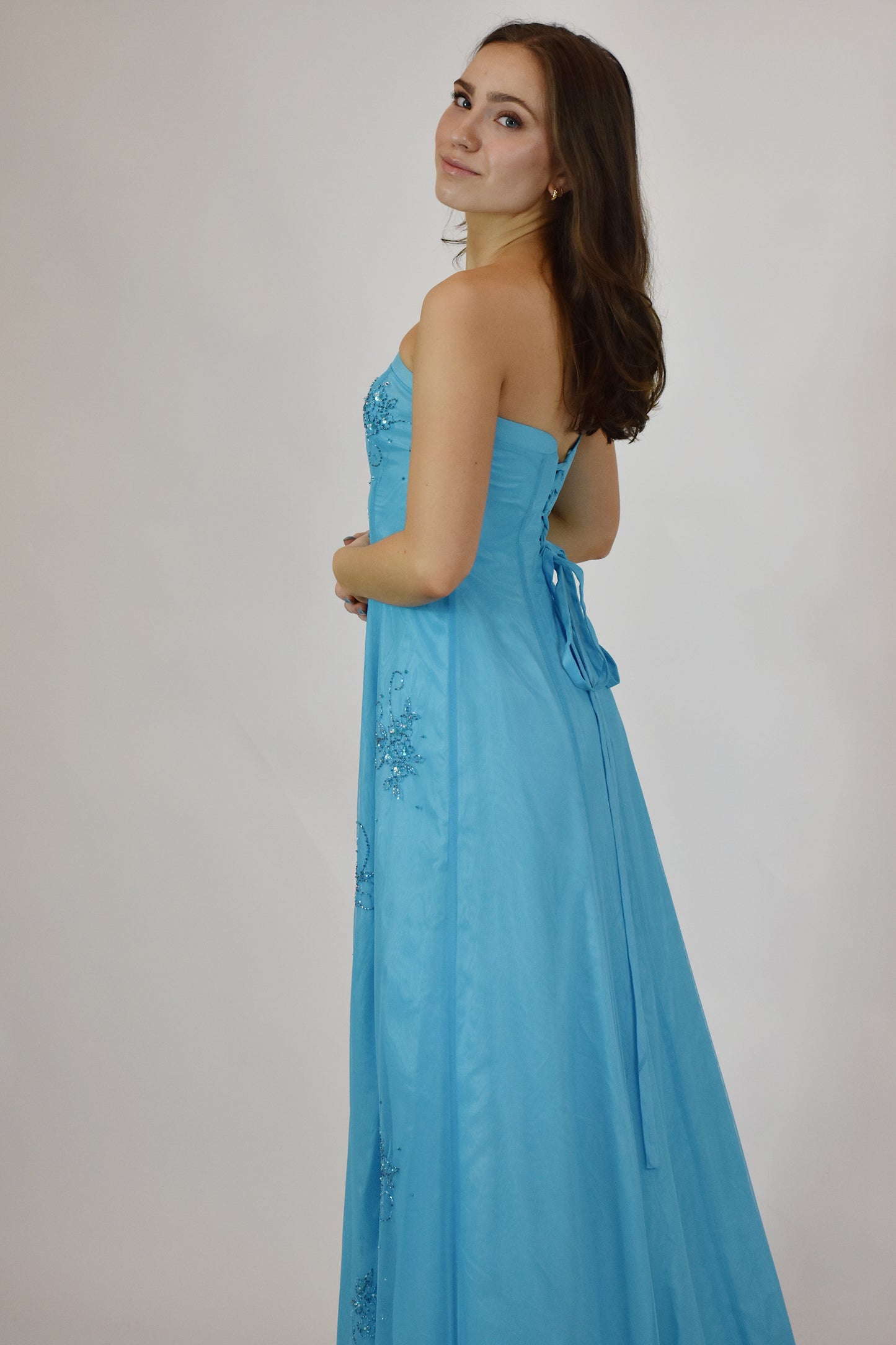 90s Blue Gown (5)