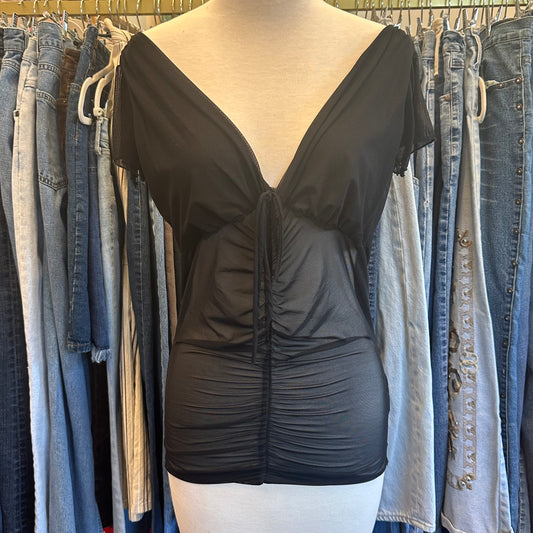 Mesh Black Top (M)