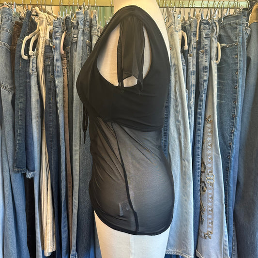Mesh Black Top (M)
