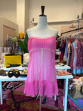 2003 Pink Gingham Mesh Slip (S)