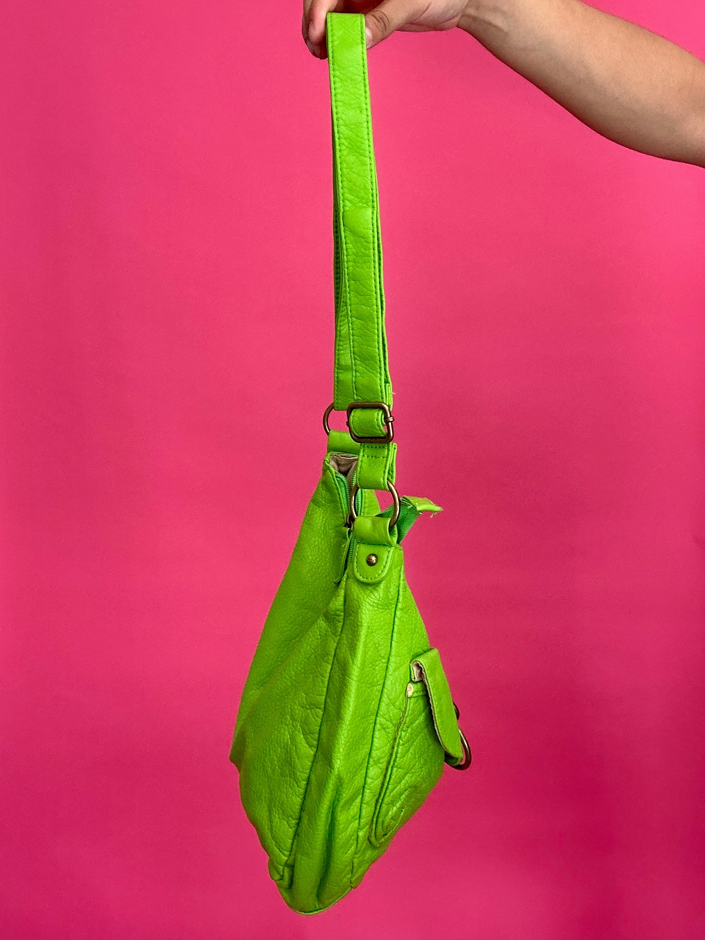 Y2K Green Shoulder Purse