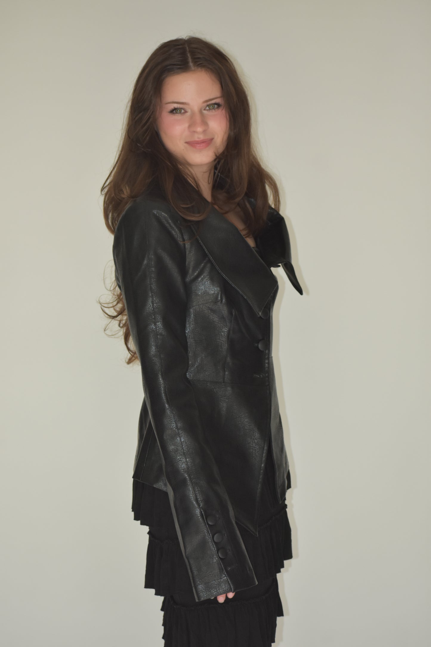 Faux Leather Jacket (S)