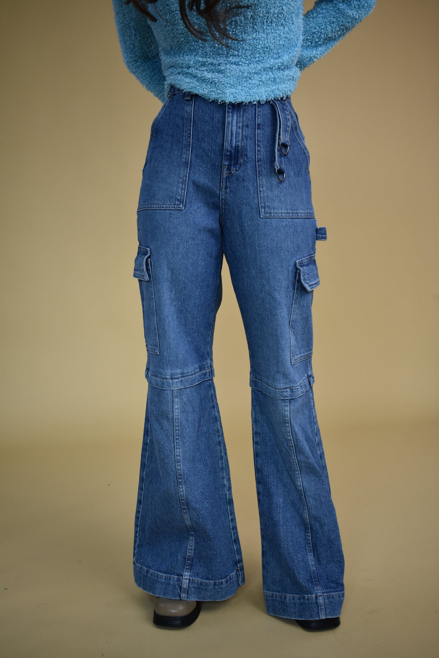 Cargo Denim Pants (28"W)