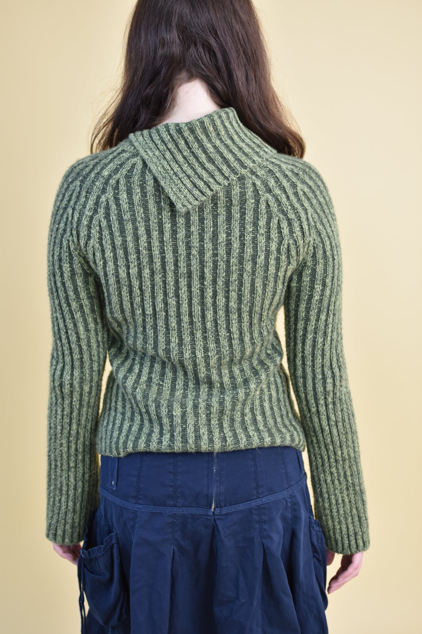 Green Turtleneck Sweater (S)