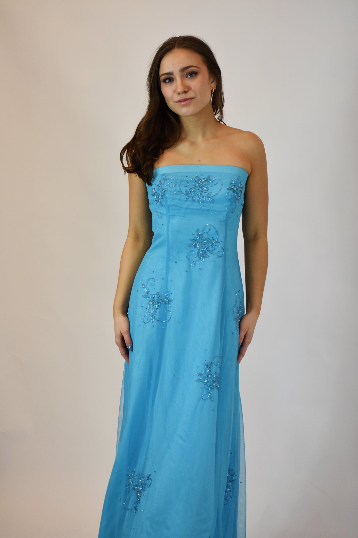 90s Blue Gown (5)