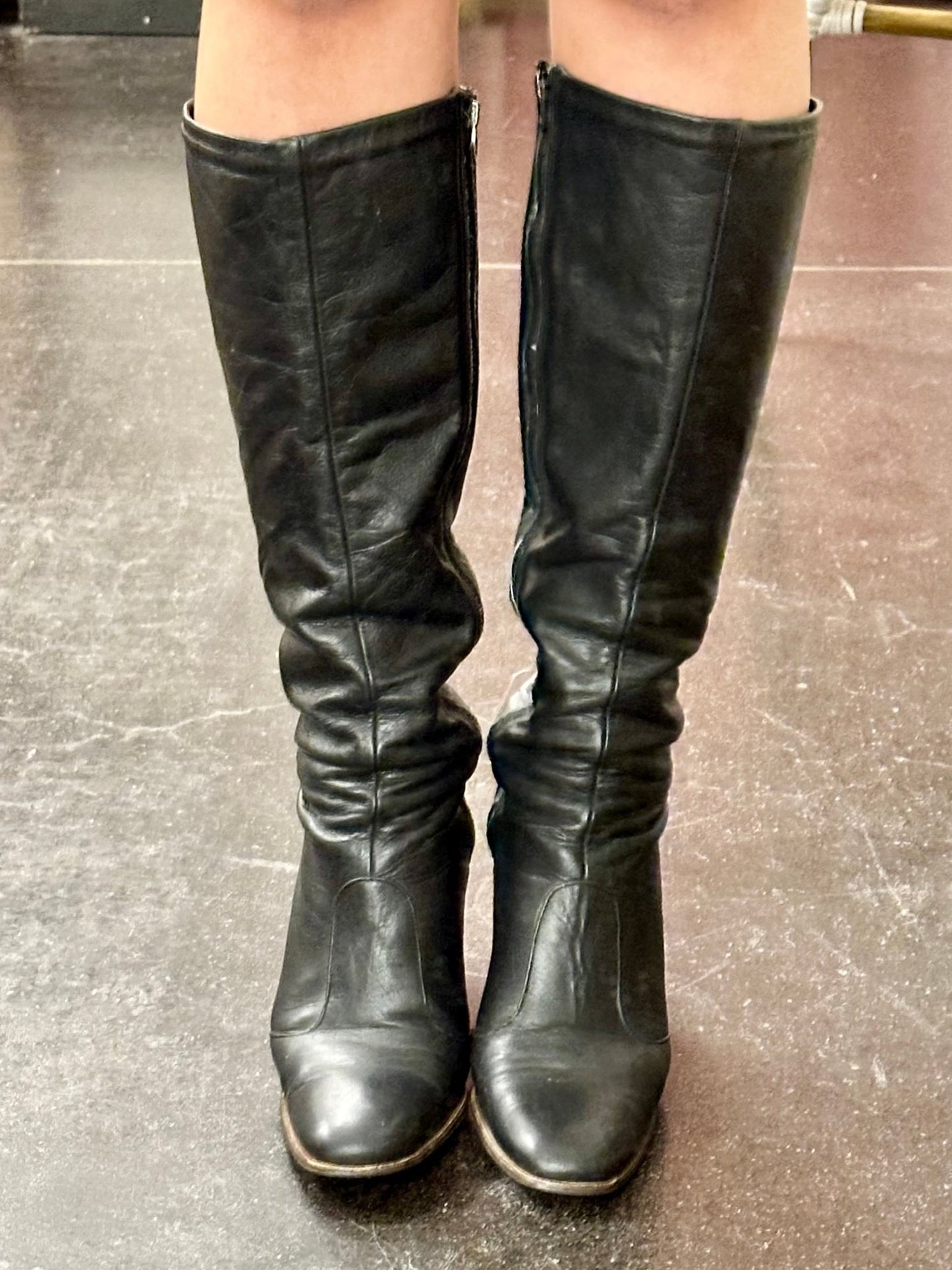 1960s Joyce California Leather Boots (8.5) - Esita The Label