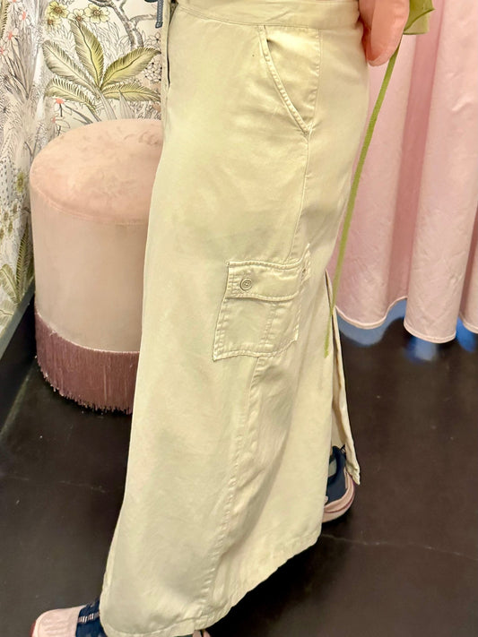 1999 Maxi Cotton Skirt (M) - Esita The Label