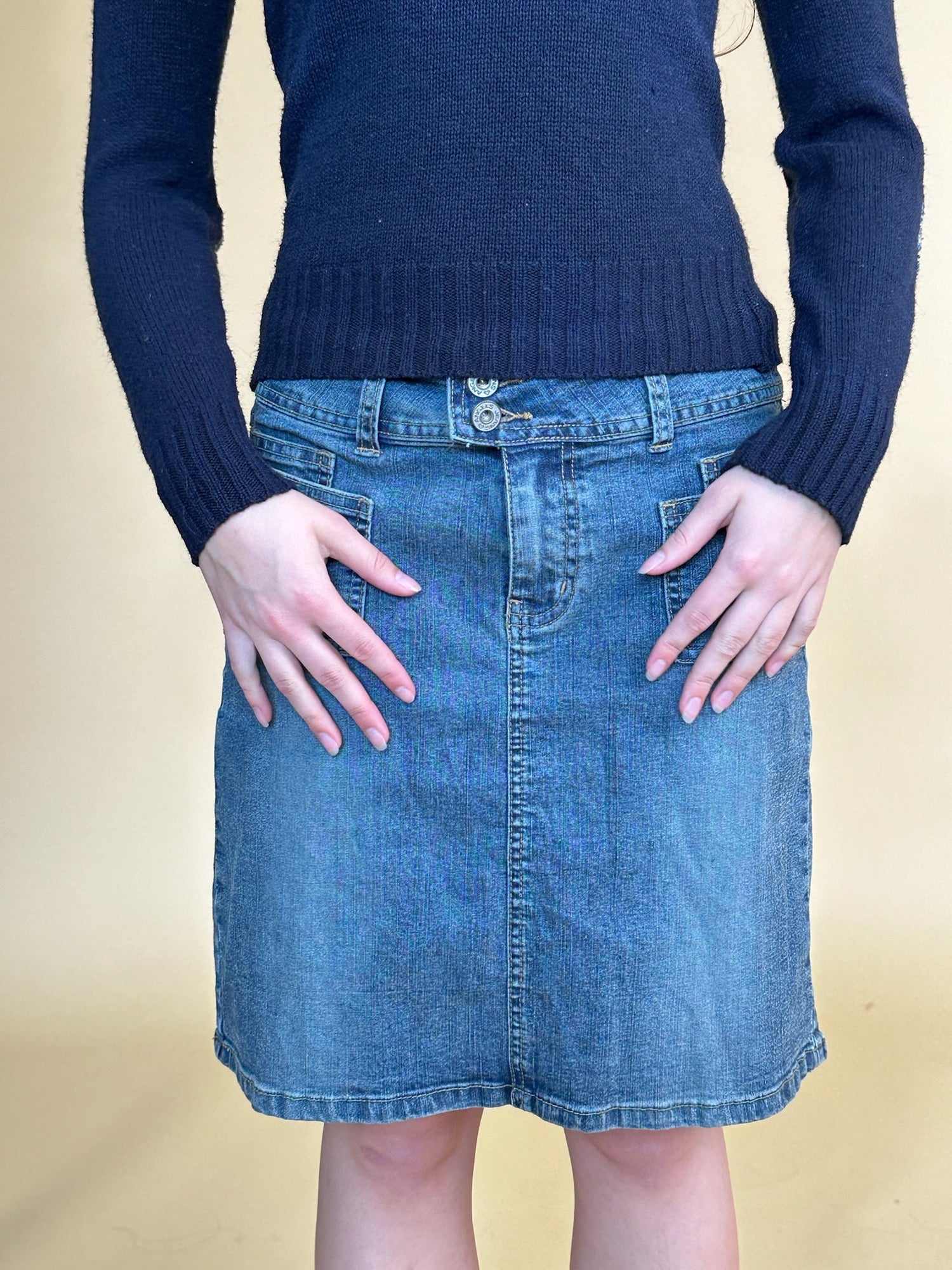 Denim Skirt (32"W) - Esita The Label