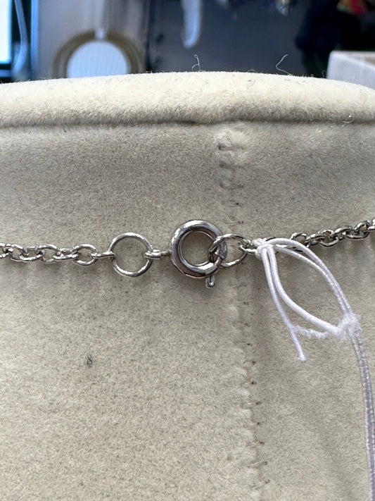 Silver Fleur - de - Lis Necklace - Esita The Label